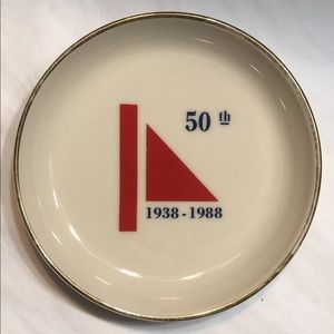 New York Harbor Dinner Cruise Dish 1988